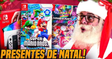 Melhores Presentes de Natal - Nintendo Switch OLED